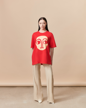 Load image into Gallery viewer, Red Almond Eye T-shirt