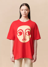 Load image into Gallery viewer, Red Almond Eye T-shirt