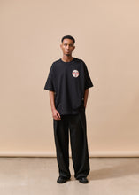Load image into Gallery viewer, Black Almond Eye Oversized T-shirt I