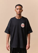 Load image into Gallery viewer, Black Almond Eye Oversized T-shirt I