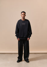 Load image into Gallery viewer, Black Almond Eye Oversized Sweatshirt