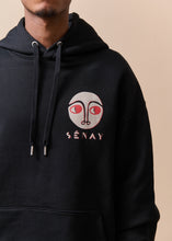 Load image into Gallery viewer, Black Almond Eye Hoodie II