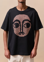 Load image into Gallery viewer, Black Almond Eye Wisdom T-shirt
