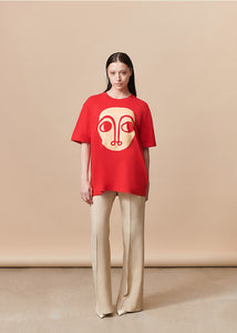 Red Almond Eye T-shirt