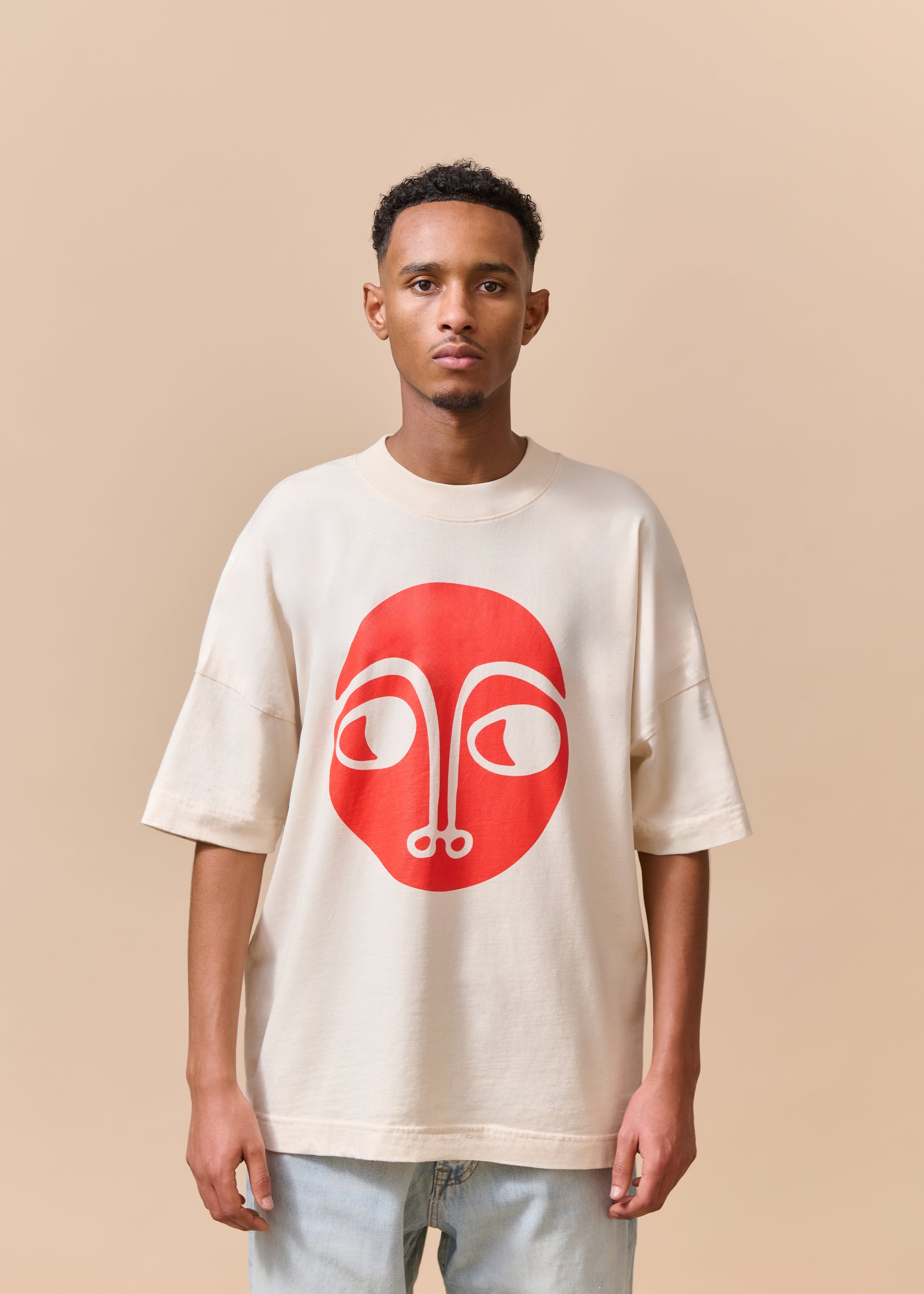 Almond Eye Oversized T-shirt III
