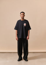 Load image into Gallery viewer, Black Almond Eye Oversized T-shirt II
