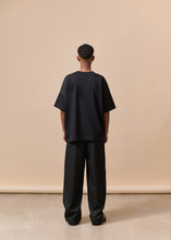 Load image into Gallery viewer, Black Almond Eye Oversized T-shirt I

