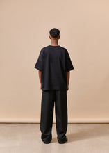Load image into Gallery viewer, Black Almond Eye Oversized T-shirt II

