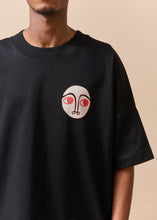 Load image into Gallery viewer, Black Almond Eye Oversized T-shirt I
