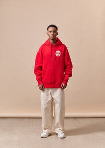 Red Almond Eye Hoodie II